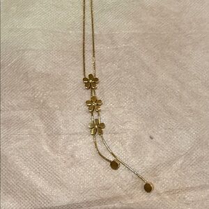 Floral Gold Necklace